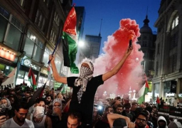 بريطانيا.. اعتقال 10 أشخاص خلال مظاهرات مؤيدة لفلسطين في لندن