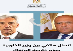 شكري يبحث هاتفيا مع وزراء خارجية البرتغال والنرويج وسلوفينيا جهود وقف التصعيد في الأراضي المحتلة