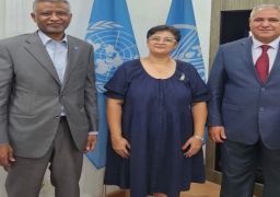 مديرة المرصد الأفريقي للهجرة تبحث مع الفاو التغيير المناخي والأمن الغذائي لأفريقيا