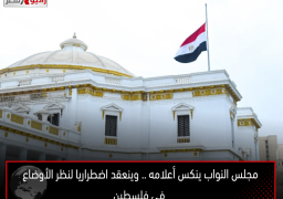 مجلس النواب ينكس أعلامه .. وينعقد اضطراريا لنظر الأوضاع في فلسطين