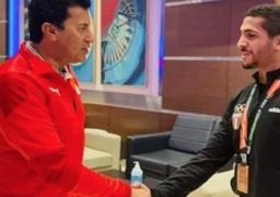 وزير الرياضة: فخورون بلاعب منتخب الجودو بعد تتويجه ببرونزية تاريخية ببطولة العالم