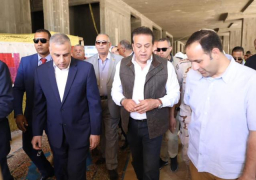 وزير الصحة يتفقد مشروع إنشاء وتطوير مستشفى المراغة المركزي