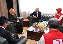 وزيرة التضامن: غرفة عمليات مشكّلة بالتنسيق مع الجانب الفلسطينى لمعرفة احتياجاتهم الفعلية