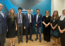 وفد التنسيقية يبحث مع نائب ممثل منظمة اليونيسيف تدهور الأوضاع في غزة