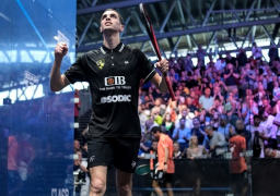 علي فرج يتأهل لمواجهة مصطفى عسل في نهائي بطولة العظماء الثمانية للاسكواش