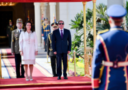 الرئيس السيسى ورئيسة المجر يبحثان التعاون فى الصناعة والنقل والسياحة