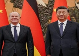 المستشار الألماني والرئيس الصيني يناقشان حرب غزة وغزو أوكرانيا