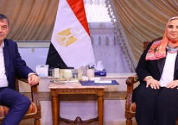 وزيرة التضامن الاجتماعي تستقبل المفوض العام لوكالة الأونروا