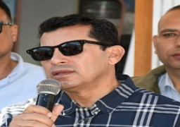 وزير الشباب والرياضة يطلق الحملة القومية للتبرع بالدم علي مستوي الجمهورية تضامنا مع غزة