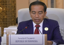 الرئيس الإندونيسي يدعو إلى وقف تام لإطلاق النار في قطاع غزة