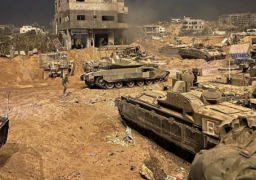 اشتباكات عنيفة فى عدة محاور من غزة بين الجيش الإسرائيلي ومقاتلي حماس