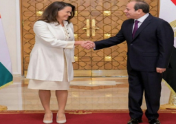 بالصور .. الرئيس السيسي يشيد بعلاقات التعاون الاستراتيجية بين مصر والمجر في المجالات كافة