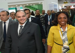 بالصور .. وزير التجارة يشيد بجودة المعروضات والتنظيم لأجنحة الدول المشاركة في المعرض الأفريقي للتجارة البينية