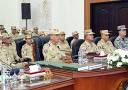 بالصور.. وزير الدفاع يشهد تنفيذ المرحلة الرئيسية لمشروع مراكز القيادة التعبوي “جالوت -2” للمنطقة الغربية العسكرية