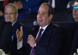 بالفيديو.. الرئيس السيسي يعطي شارة البدء لانطلاق قافلة مساعدات جديدة لقطاع غزة