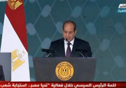 بالفيديو.. خلال فعالية “تحيا مصر.. استجابة شعب تضامنا مع فلسطين”.. السيسي: القضية الفلسطينية تواجه منحنى شديد الخطورة والحساسية