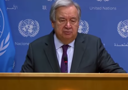 جوتيريش: عدد الأطفال القتلى في غزة خلال أسابيع يتخطى أي عام شملته تقاريري منذ 7 سنوات