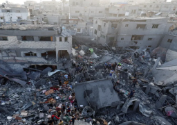 شهداء وجرحى جراء قصف إسرائيلي عنيف بمحيط المستشفى الإندونيسي بقطاع غزة