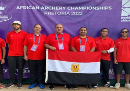 مصر تحصد المركز الأول بالبطولة الإفريقية للقوس والسهم وتتأهل لأولمبياد باريس