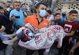 منظمة الصحة العالمية: 160 طفلا فلسطينيا يقتلون يوميا في غزة ولا شيئ يبرر الرعب الذى يعاني منه سكان القطاع