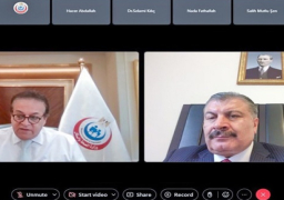 وزير الصحة يعقد اجتماعا مع نظيره التركي لبحث سبل التعاون المشترك لتقديم الدعم للأشقاء الفلسطينيين