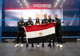 مصر تتأهل لنهائي بطولة العالم للاسكواش وتواجه انجلترا غدًا