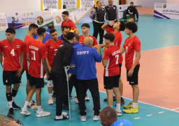 منتخب ناشئي الطائرة يواجه الكاميرون في نصف نهائي بطولة أفريقيا