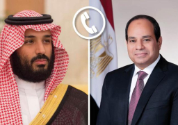 الرئيس السيسي يتلقى اتصالا من ولي العهد السعودي للتهنئة على إعادة الانتخاب لفترة رئاسية جديدة