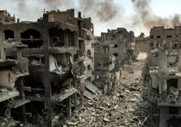 استشهاد 40 فلسطينيًا بقصف إسرائيلي على وسط قطاع غزة .. وعشرات الجثث بشوارع جباليا نتيجة اعدامات اسرائيلية