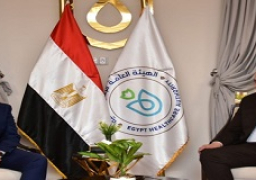 رئيس هيئة الرعاية الصحية يبحث التعاون مع بوسطن ساينتيفيك” لتبادل الخبرات”