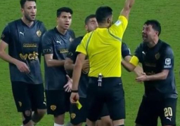 إيقاف محمد إبراهيم لاعب سيراميكا 4 مباريات لما بدر منه في مواجهة الأهلي