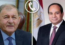 الرئيس السيسي يبحث هاتفيًا مع نظيره العراقي تعزيز التعاون والتنسيق مع العراق الشقيق في كافة المجالات