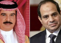 الرئيس السيسي يستعرض في اتصال هاتفي مع ملك البحرين جهود وقف إطلاق النار في غزة