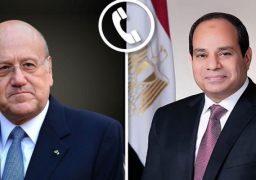 السيسي يؤكد لنظيره اللبناني حرص مصر على دعم لبنان الشقيق على جميع المستويات