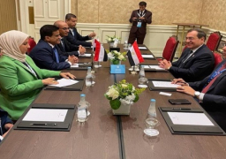 بالصور.. الملا يلتقي وزير الطاقة اليمنى والأمين العام لمنظمة الدول المصدرة للغاز خلال مؤتمر الطاقة العربى