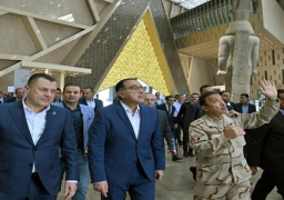 بالصور.. رئيس الوزراء يتفقدُ المتحف المصري الكبير لمتابعة تطورات الأعمال بالمشروع