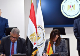 بالصور.. سويلم يشهد توقيع مذكرة تفاهم مع الوكالة الأسبانية للتعاون الدولى