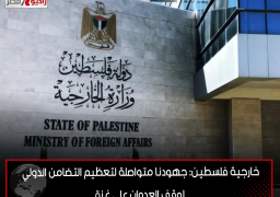 خارجية فلسطين: جهودنا متواصلة لتعظيم التضامن الدولي لوقف العدوان على غزة