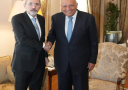 شكري ونظيره الأردني يبحثان أمن الملاحة في البحر الأحمر