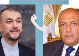 شكري يبحث هاتفيا مع نظيره الإيراني مسارات التحرك لتخفيف حدة الأزمة الإنسانية في غزة