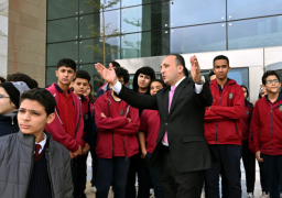 “مجلس الوزراء” يستقبل طلاب مدرسة “النيل” ضمن جولتهم لزيارة معالم العاصمة الإدارية الجديدة