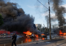 هجمات روسية على العاصمة الأوكرانية كييف بـ 45 مسيرة