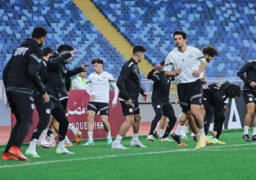 منتخب مصر يواصل تدريباته بالعاصمة الإدارية استعدادا لكأس الأمم الإفريقية