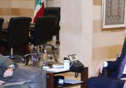 ميقاتي يبحث مع قائد اليونيفيل الوضع الأمني بالجنوب اللبناني