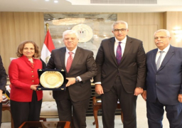 وزير التعليم العالي يبحث آليات التعاون العلمي والتكنولوجي مع سفيرة كولومبيا
