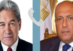 وزير الخارجية يتلقى اتصالاً من وزير خارجية نيوزيلاندا