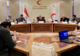 وزيرة التضامن تشيد بجهود الهلال الأحمر المصري تجاه الأزمة الإنسانية في غزة