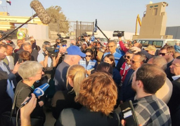 وزيرة الخارجية الألمانية تزور معبر رفح البري بشمال سيناء