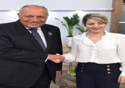 على هامش اجتماعات مجموعة العشرين.. شكري يناقش مع نظيرته الكندية سبل التعامل مع التحديات ذات الصلة بوضع غزة