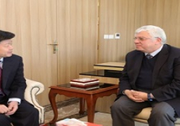 وزير التعليم العالي يستقبل السفير الصيني ونائب وزير الموارد الطبيعية لبحث سبل التعاون المشترك